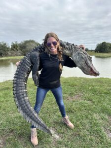 large trophy gator hunt in okeechobee, florida